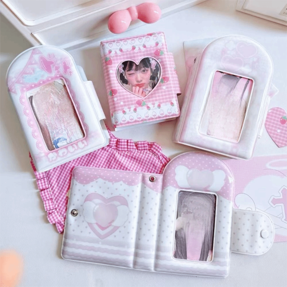 Kpop Photo Card Binder 3 Inch - สมุดเก็บการ์ดรูปน่ารัก ขนาด 3 นิ้ว แบบ PP