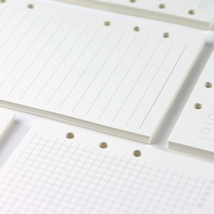 A5 Spiral Dotted Grid Notebook - A5 A6 A7 หลวมโน้ตบุ๊คเติมเกลียว Binder หน้าภายในไดอารี่รายสัปดาห์รายเดือน