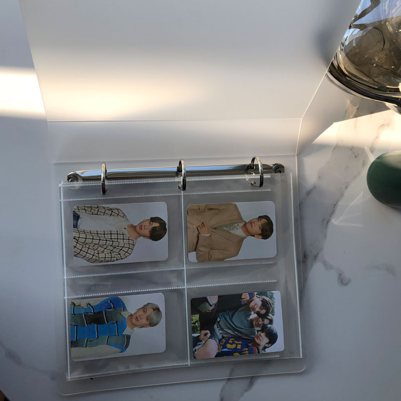 A5อัลบัมภาพถ่าย3นิ้วอัลบั้มมิน - Kpop Photo Card Binder 3 Inch บทวิจารณ์และราคา