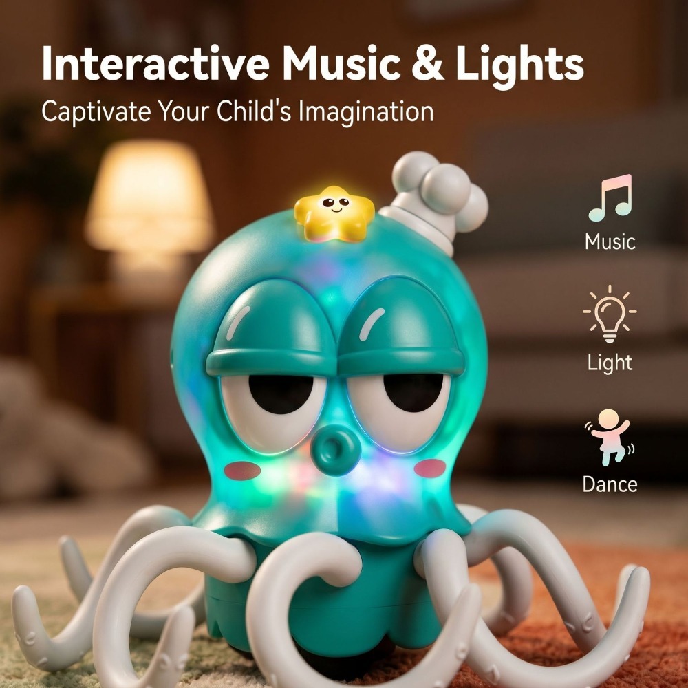 ของเล่นปลาหมึกเต้นรำไฟฟ้า ระบบ - Music บทวิจารณ์และราคา