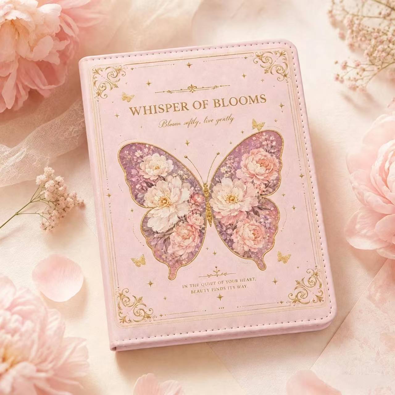 สมุดบันทึกหนังลายผีเสื้อวินเทจ - Vintage Leather Journal Notebook บทวิจารณ์และราคา