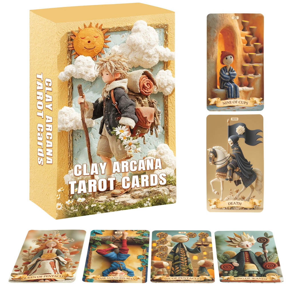 ชุดไพ่ทาโรต์ 78 ใบ ขนาด 13x8 ซ - Tarot Deck With Guidebook บทวิจารณ์และราคา