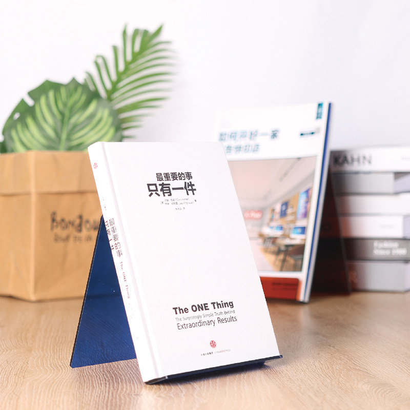 4 ชิ้นอะคริลิคใสขาตั้งหนังสือเ - Clear Acrylic Book Stand Holder บทวิจารณ์และราคา