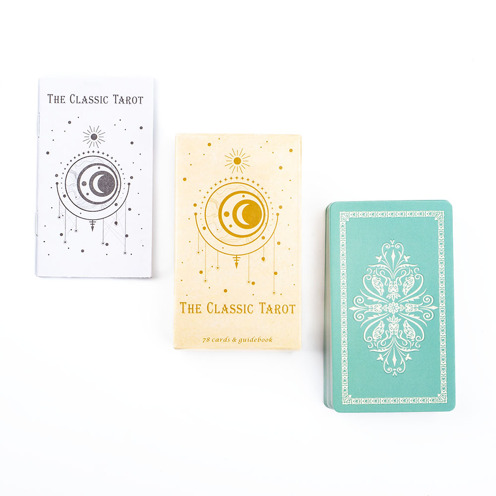เกมกระดานไพ่ทาโรต์แบบคลาสสิกสำ - Tarot Deck With Guidebook บทวิจารณ์และราคา