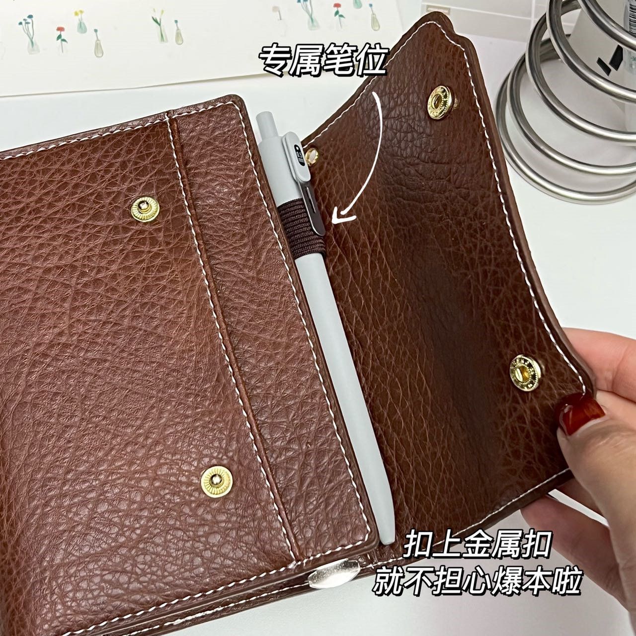สมุดบันทึกแบบสามพับ ขนาดเดียว  - Vintage Leather Journal Notebook บทวิจารณ์และราคา