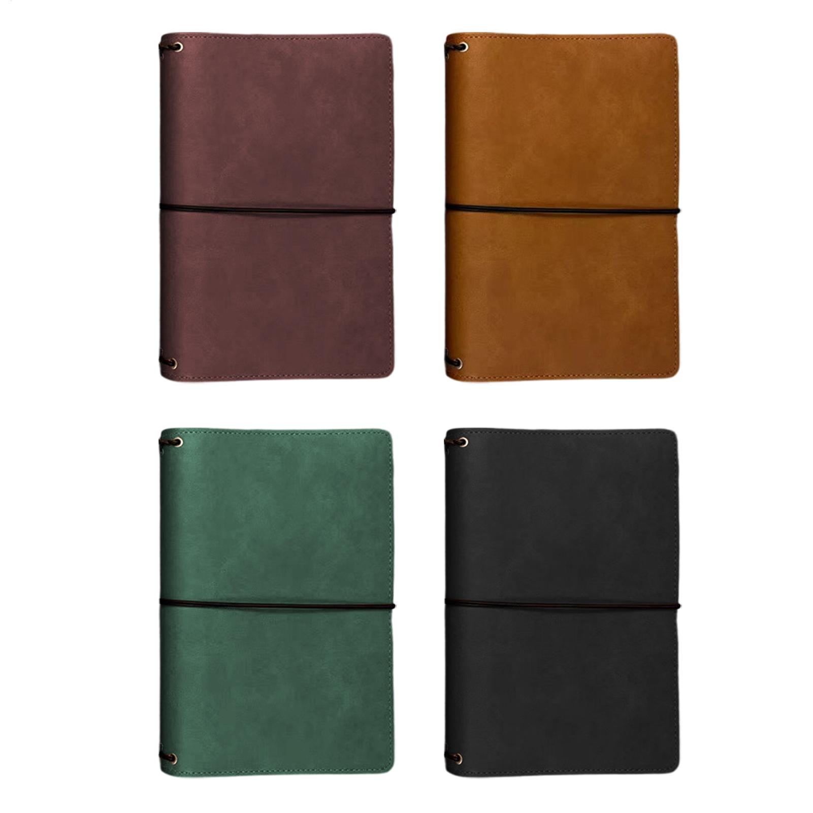 ปกสมุดบันทึก A5 หนัง PU วินเทจ - Vintage Leather Journal Notebook บทวิจารณ์และราคา