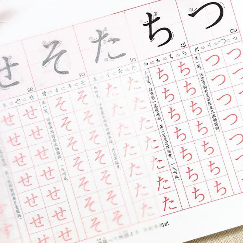 สมุดคัดลายมือฮิราแกนะ คาตาคานะ - Chinese Calligraphy Practice Book บทวิจารณ์และราคา