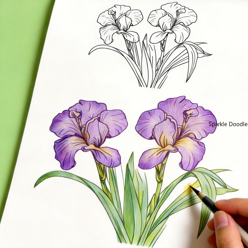 สมุดระบายสีลายเส้นดอกไม้สำหรับ - Chinese Calligraphy Practice Book บทวิจารณ์และราคา